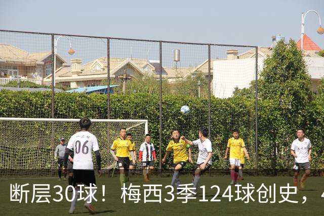 断层30球！梅西3季124球创史，4分钟双响再拿满分