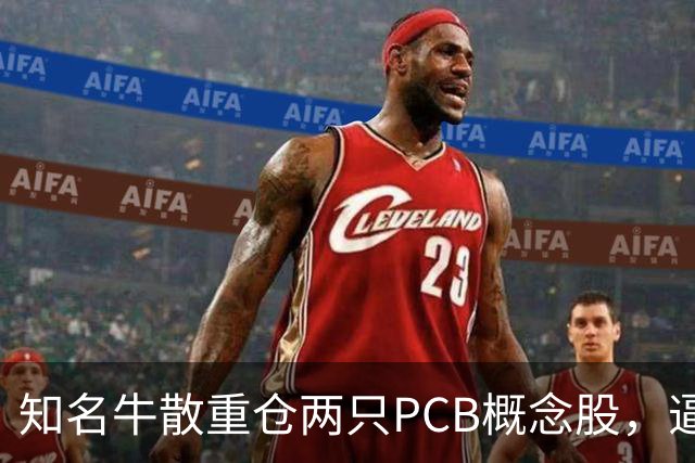 知名牛散重仓两只PCB概念股，逼近举牌线